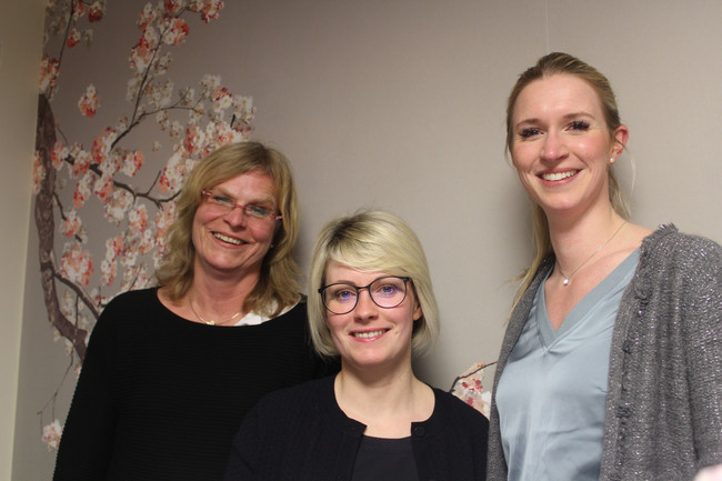  Susen Mildenberger-Wolf (Inh. SMW Steuerberatung), Annegret Schubert-Ullmann (Inh. Optik Schubert), Dr.Vera Passin (Inh. KFO am Schillerplatz)